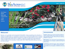 Tablet Screenshot of bluacres.com
